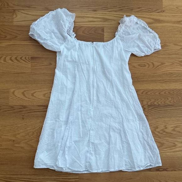 City Studios Juniors' Ruffled Swiss-Dot Dress (11) - Picture 4 of 16